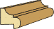 3/4 x 13/16 PANEL RABBET MOLD (1/2" NOTCH)