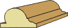 3/4 x 1-3/8 Panel Mold