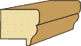 1-1/16 X 1-1/8 Back Band
