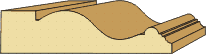 1-1/8 x 4-1/2 CASING (POPLAR SPLICE)