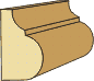 1 X 1-11/16 Panel Mold