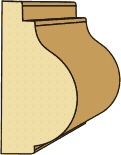 2 X 4 Chair Rail