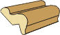 5/8 X 1-5/16 PANEL MOLD