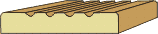 5/8 X 3-1/4 FLUTED CASING