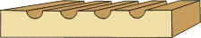 13/16 X 5 FLUTED CASING