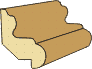 1-1/4 X 1-5/8 Panel Cap Mold