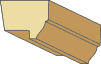 1-1/8 X 1-3/8 Back Band