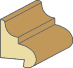 3/4 X 1-5/8 Rab. Panel Mold (10 FOOT LENGTHS ONLY)
