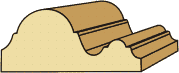 1-5/8 X 3-5/8 Casing