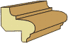 1-1/4 X 1-1/2 Panel Mold
