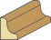 1/2 X 5/8 Cove Mold