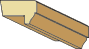 11/16 X 1-1/16 Back Band