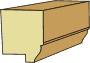 1-1/8 X 1-3/8 Back Band