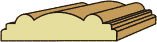 3/4 X 3 Chair Rail