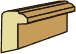 11/16 X 1-1/8 Back Band