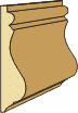 9/16 X 2-9/16 Chair Rail