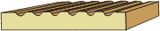 9/16 X 3-5/8 Casing (fluted)