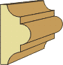 1-1/4 X 2-1/4 Chair Rail