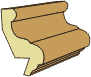 1-1/16 X 1-7/8 Panel Mold