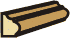 1/2 X 3/4 CABINET MOLDING