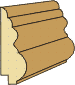 11/16 X 2 CHAIR RAIL