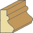 3/4 X 1-1/4 Panel Mold