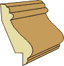 11/16 x 2-1/2 Panel Mold
