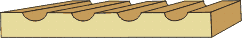 11/16 X 5-1/2 FLUTED CASING