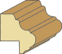 1-3/8 X 1-1/2 Panel Mold