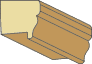 1-1/16 X 1-1/8 Back Band