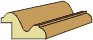 3/4 X 1-1/8 Panel Mold