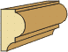 3/4 X 1-3/8 Panel Mold