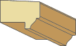 1-1/8 X 1-9/16 Panel Mold