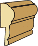 3/4 X 2-5/8 Panel Mold