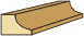 1/2 X 3/4 Cove Mold