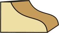 2.5625 X 3.875 POPLAR BASE