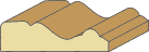13/16 X 2-3/4 Casing (Oak Splice)