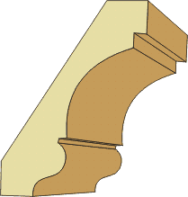 1-5/8 X 7-1/8 Crown