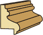 1-1/16 X 1-1/2 PANEL MOLD