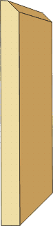 3/4 X 8-1/2 Frieze Board