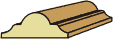 11/16 X 1-3/4 Chair Rail