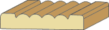 9/16 X 3-3/8 Reeded Casing