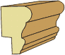 1-1/8 X 1-3/4 Back Band