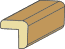 3/4 X 3/4 Corner Mold (12 foot max lengths)