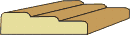 5/8 X 2-1/4 Casing (Pine Splice)