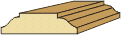 1/2 X 2 Chair Rail (Pine Splice)