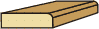 7/16 X 1-3/8 Stop (Pine Splice)