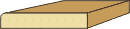 7/16 X 2-1/4 Window Stop (Pine Splice)