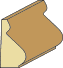 11/16 X 1-5/16 Base Cap (Pine Splice)
