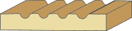 5/8 X 4-1/4 FLUTED CASING